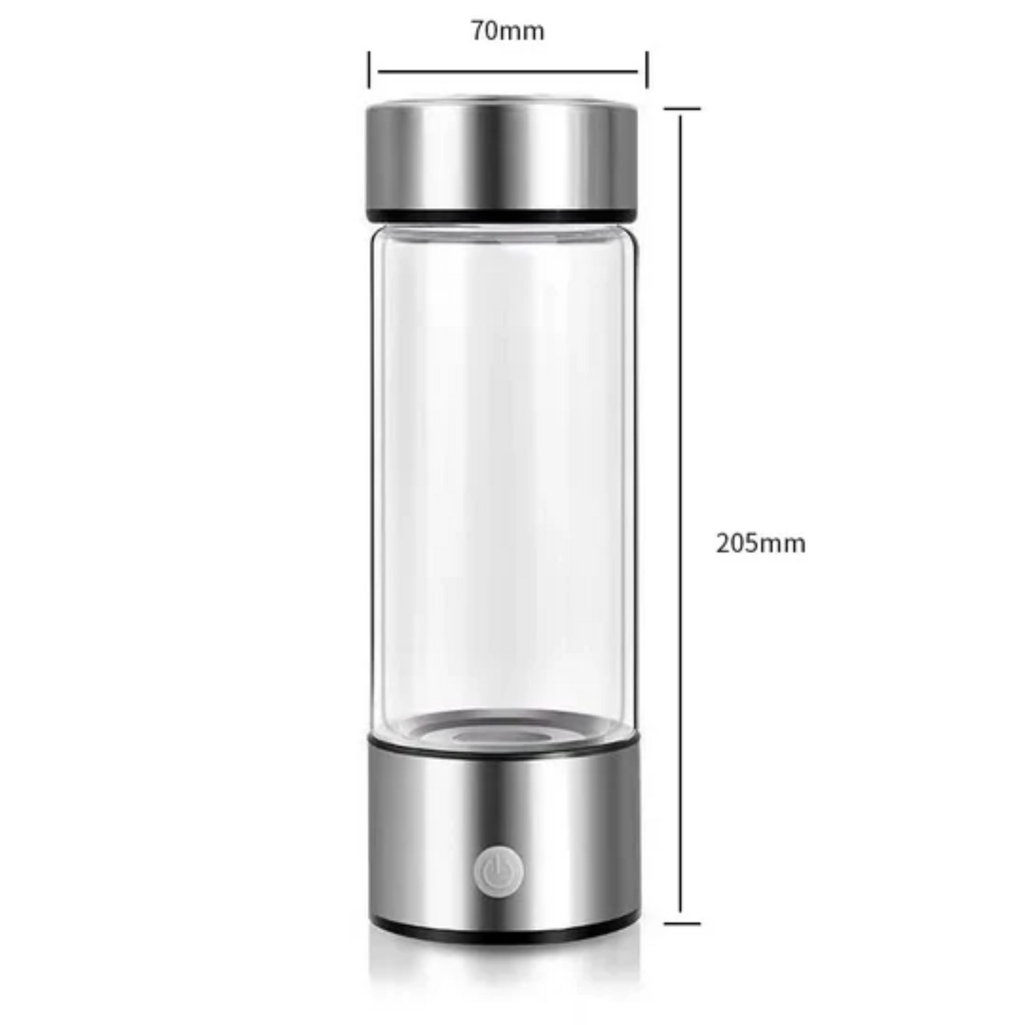HydroVive Wasserstoff Wasserflasche – elegantes Design für gesundes Trinken.